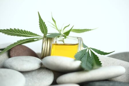 Medical marijuana cannabis cbd oilの写真素材