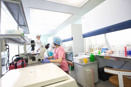 .operating room hospital equipment resuscitation doctors . Belarus,Minsk,2016のeditorial素材