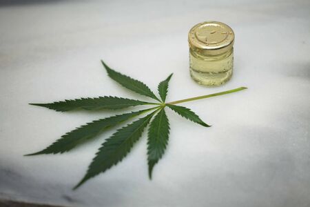 Medical marijuana cannabis cbd oilの写真素材