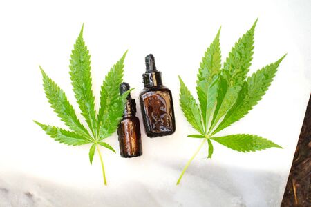 Medical marijuana cannabis cbd oilの写真素材
