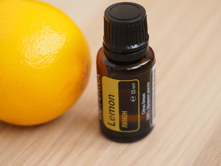 essential natural oil doterra, belarus, minsk, 2021のeditorial素材
