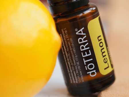 essential natural oil doterra, belarus, minsk, 2021のeditorial素材