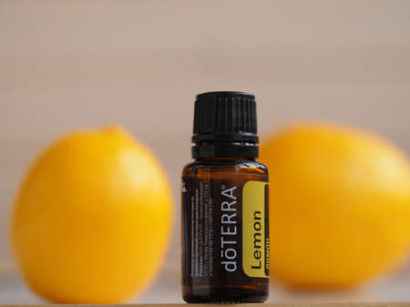 essential natural oil doterra, belarus, minsk, 2021のeditorial素材