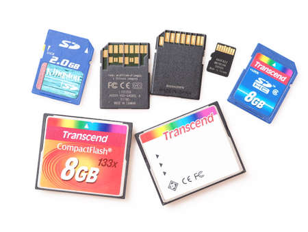 Belarus, Minsk, 2021.SD memory card for digital camera of different types 2