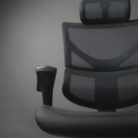 black comfortable office chair furniture