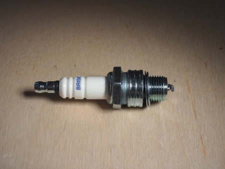 Belarus,Minsk,2022.spark plug for two-stroke internal combustion engine