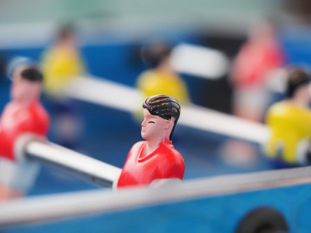 foosball table soccer .sport teame football players
