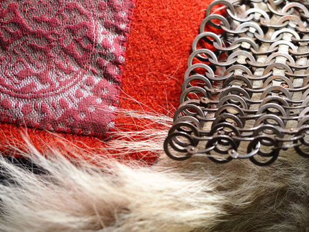 fragment detail of clothing pattern