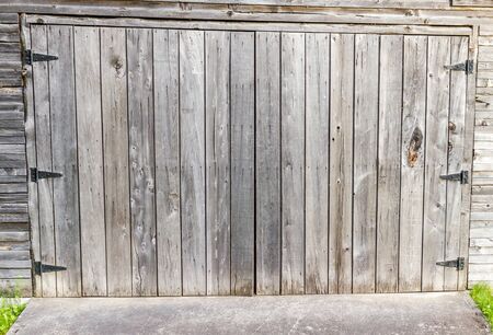 old grey dirty wooden wall texture or backgroundの写真素材