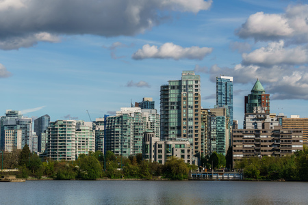 Vancouver Canada - May 14, 2017, Architecture and Buildings in Downtownのeditorial素材