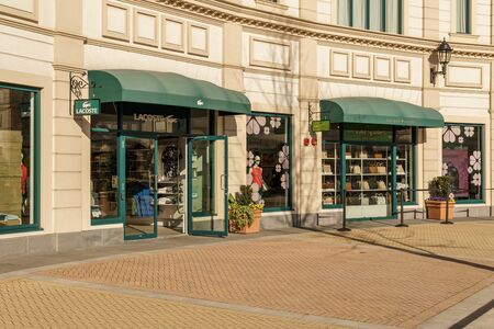 RICHMOND, CANADA - APRIL 10, 2019: outlet mall McArthurGlen Designer Outlet Vancouver Airport with...