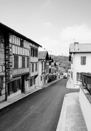 La Bastida-Clairence is one of the most beautiful villages of France  This is an ancient Basque town のeditorial素材