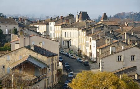 Nerac is the medieval French town and the capital of the historically Albert region.の写真素材