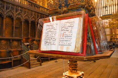 Cathedral of St Mary of Segovia Spainの写真素材