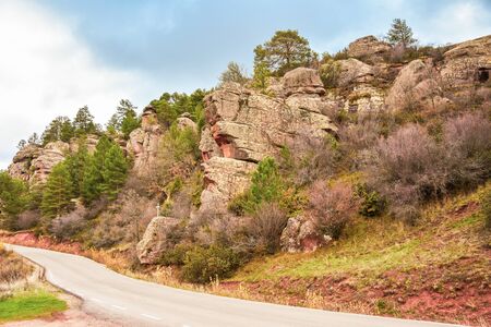 Beautiful and unusual mountains of Spainの写真素材