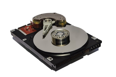 The internal contents of the hard disk of the PCの写真素材