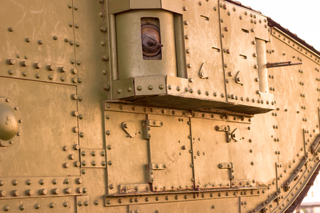 fighting vehicle tank of his armor is very strong weapon for the destruction of life on earth is our social problems of warの写真素材