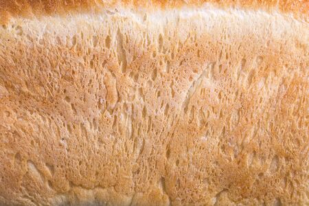 bright crust texture of white bread light and looks very appetizing