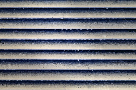 background metal ventilation grill for design object for closing ventilation shafts