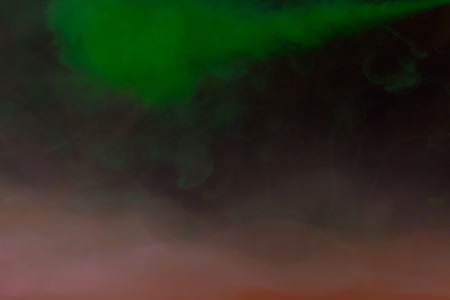 dense cloud of paint sprayed under the water formed a fantastic abstractionの写真素材