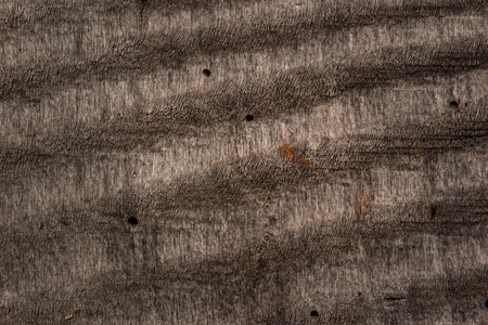 Dark wood with holes from nails and patterns lines obliquely background for design