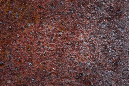 texture of old rusty metal sheet closeup with patterns industrial background for design