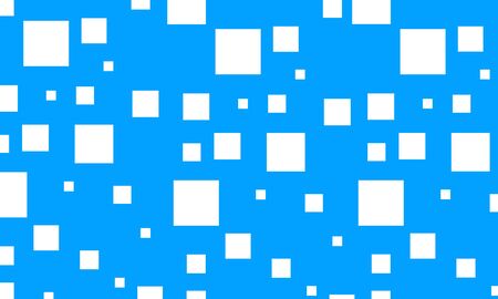 Abstract light blue background with white squares wallpaper for designのイラスト素材