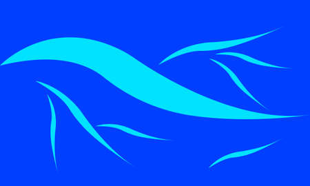 Abstract blue background with bright patterns wallpaper for design