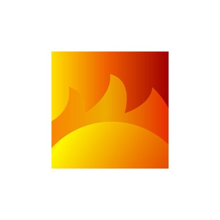 abstract background sun surface closeup orange fire rays wallpaper for designのイラスト素材