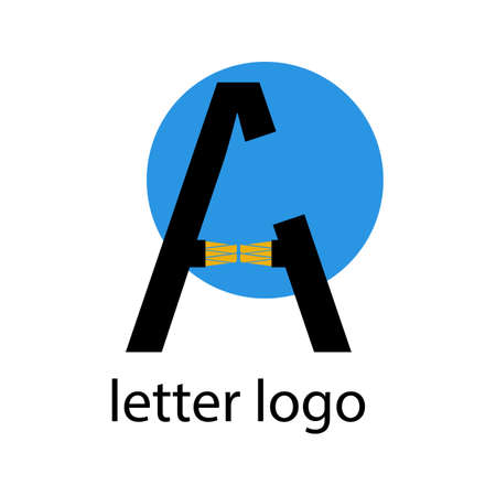 letter a modern logo for designのイラスト素材