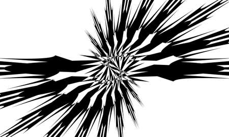 black distorted pattern for modern designのイラスト素材