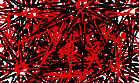 red and black patterns in the style of op art original texture for the coverのイラスト素材