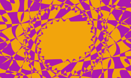 modern wallpaper with purple frame mesmerizing patternのイラスト素材