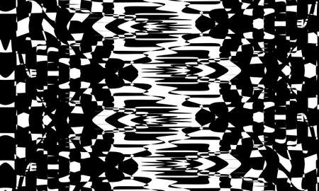 mystical monochrome wallpaper for halloween modern designのイラスト素材