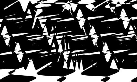 monochrome wallpaper with distorted patterns for design original cover with black pattern