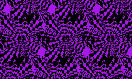 Mysterious Halloween Op Art Wallpaper