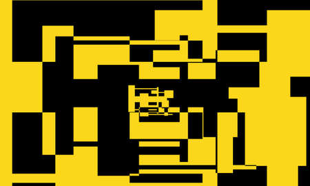 pattern in op art style modern designのイラスト素材