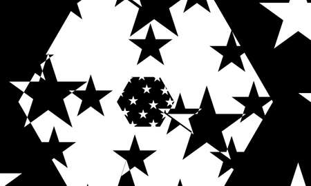 aesthetic monochrome wallpaper for designのイラスト素材