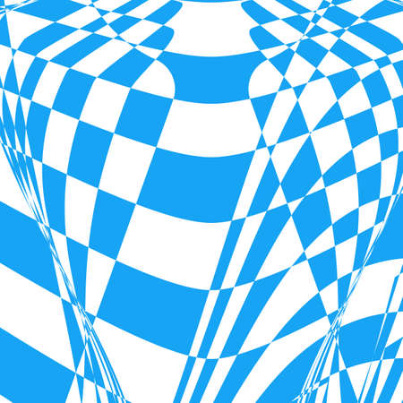 original optical illusion mesmerizing black pattern on a white backgroundのイラスト素材
