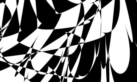dynamic and mystical pattern in op art style creative wallpaper for halloweenのイラスト素材