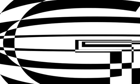 black and white abstract wallpaper for designのイラスト素材