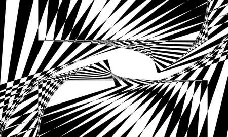 original black patterns create unique monochrome wallpaper for designのイラスト素材