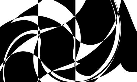 mystical and mysterious op art style wallpaperのイラスト素材