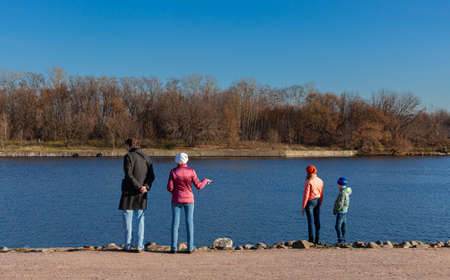 Moscow, Russia - November 06, 2021: Kolomenskoye park. High quality photo