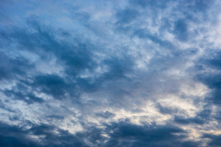 background in the form of a cloudy gray sky. rain clouds. rain clouds. bad weather weather change