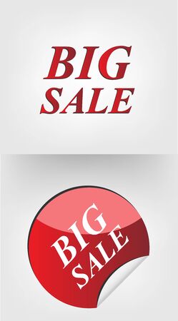 Big Sale  stickerのイラスト素材