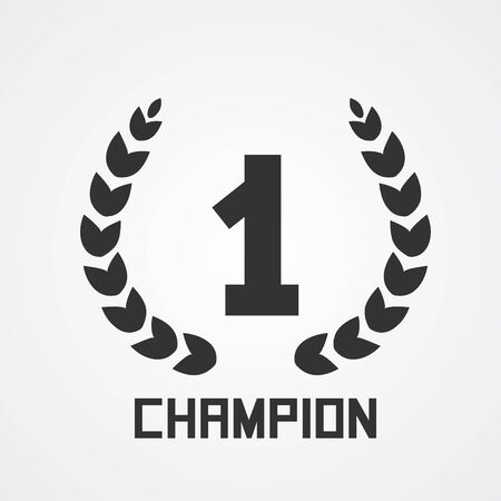 Laurel wreath for champion のイラスト素材