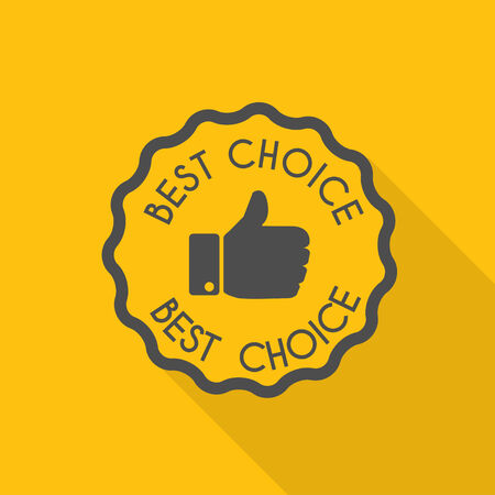 BEST CHOICEのイラスト素材