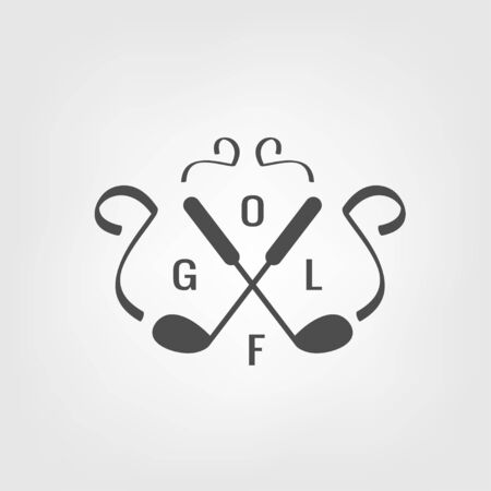 Golf iconのイラスト素材
