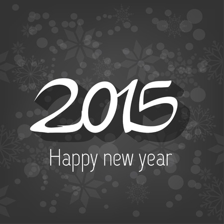 Happy new year cardのイラスト素材